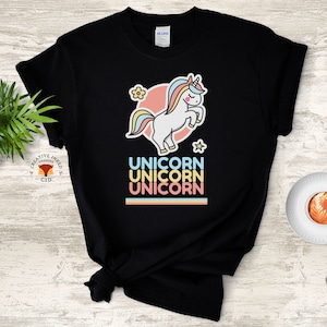 Unicorn Shirt, Unicorn lovers gift, Retro Design, Gay Pride Shirt, Pride Gift, LGBTQ+, Rainbow Pride Tee, Cute Pride shirt, Gift for her
