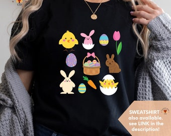 Easter Shirt, Easter T shirt, Easter Sweater, Easter Sweatshirt, Teachers Easter Shirt, Nurse Easter Tee, Easter Basket Stuffer, Easter Gift