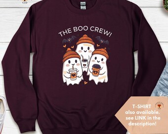 Nurse Halloween Sweatshirt, Nurse Crew, Gift for Nurse, Halloween Clothing, Halloween shirt, Halloween Costume, Funny Nurse Shirt, Boo Crew