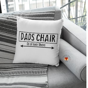 Christmas gift for Dad, Funny Dad gift, Dads Pillow, Gift For Father, Gift from Wife, Gift From Daughter, Gift from Son, Best Dad gift