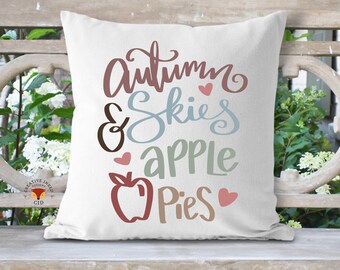 Fall Throw Pillow, Fall Decor, Autumn home Decor, Autumn Throw Pillow, Fall Decoration, Cottage Pillow, Housewarming gift, Foyer Fall Pillow