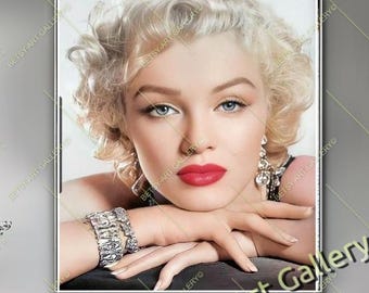 Marilyn Monroe, Audrey Hepburn, & Brigitte Bardot Canvas Print - Hollywood Icons