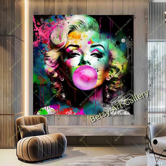 Premium AI Image | Marilyn Monroe pop art portrait