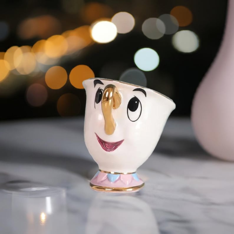 GalaxyOfTreasure Beauty and The Beast Mrs. Potts and Chip Tea Set - Thumbnail 2