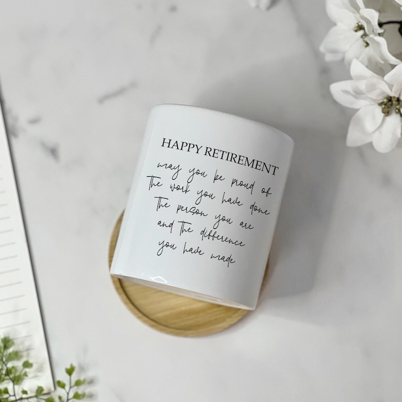 Happy Retirement Gifts for Women Coworker, Succulent Plant Pot, Coworker Retirement Gift, Teacher, Librarian, Nurse, Boss Retirement Gift zdjęcie 3