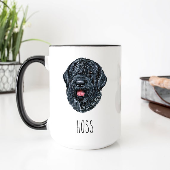 Black Terrier Mug Russian for Women and - Etsy