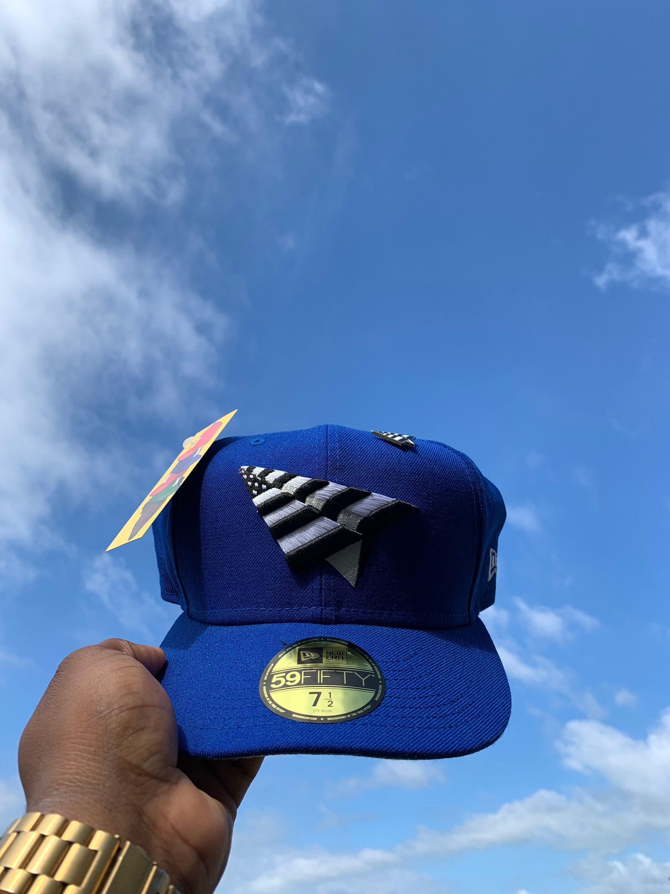 Blue Paper Planes New Era fitted | Etsy