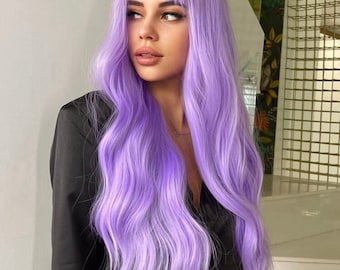wigs purple