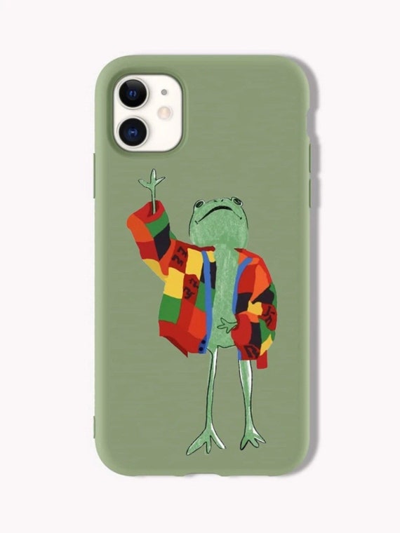 Harry Styles Jacket Cartoon Frog Phone 