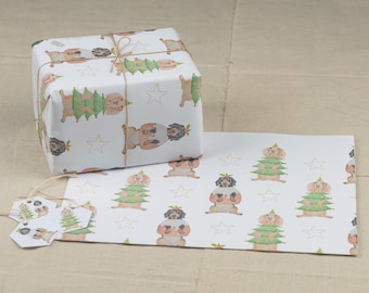 Merry Christmas! Dachshund Christmas wrapping paper