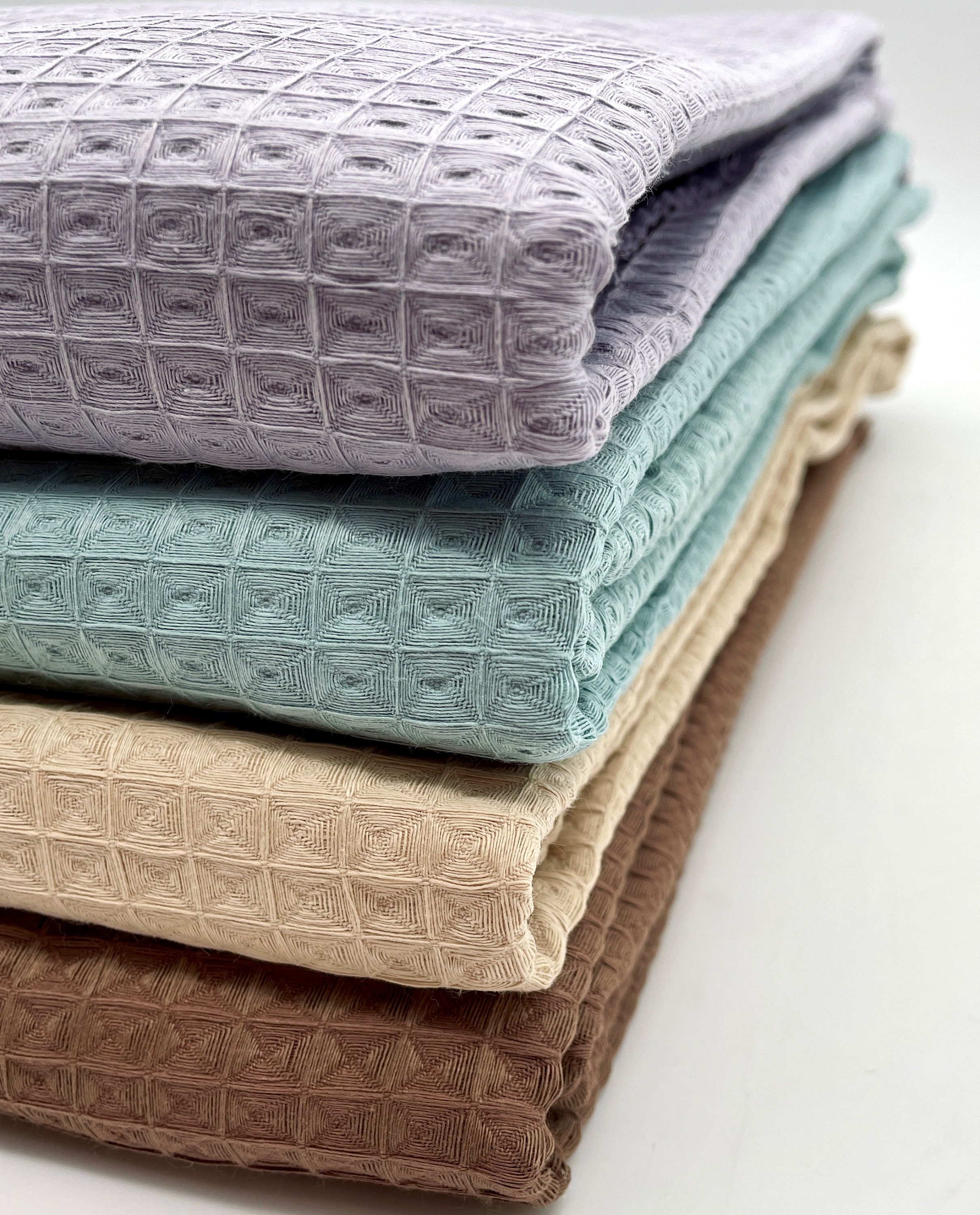 Cotton Waffle Weave Fabric Per HALF A METRE 100 Cotton Fabric Etsy