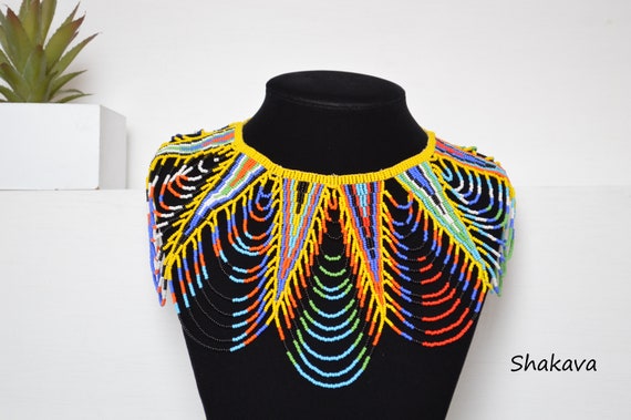 African beads shop necklace designs