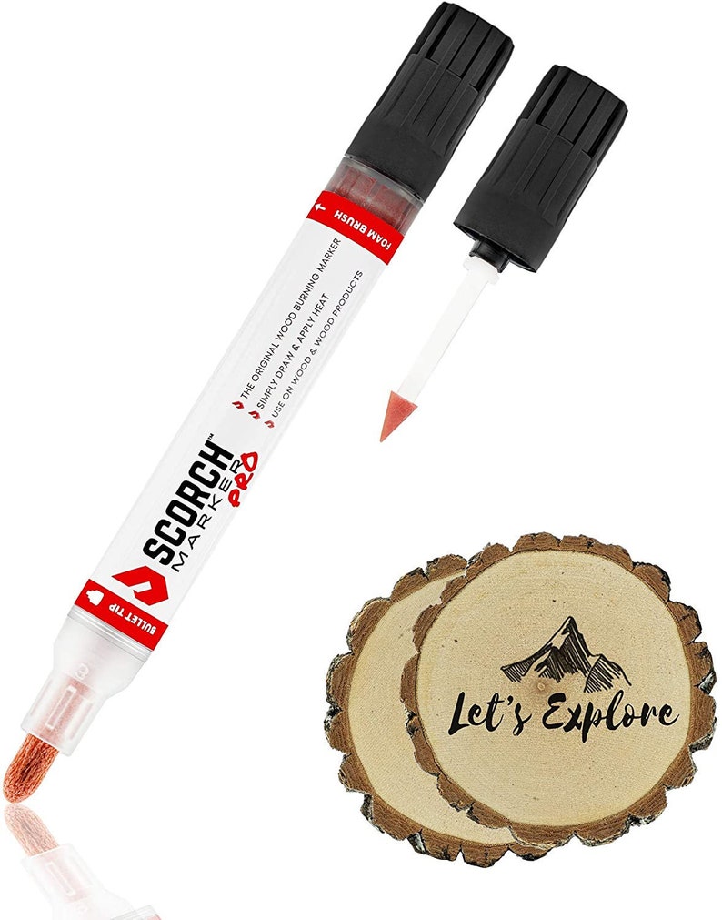 Scorch Marker Pro Wood Burning Marker Nontoxic Wood Etsy