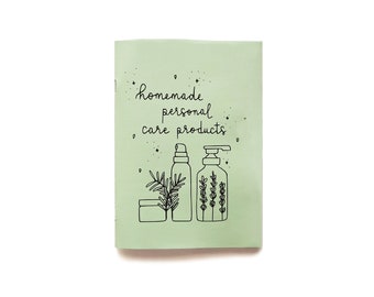 Homemade Personal Care Products A5 Zine