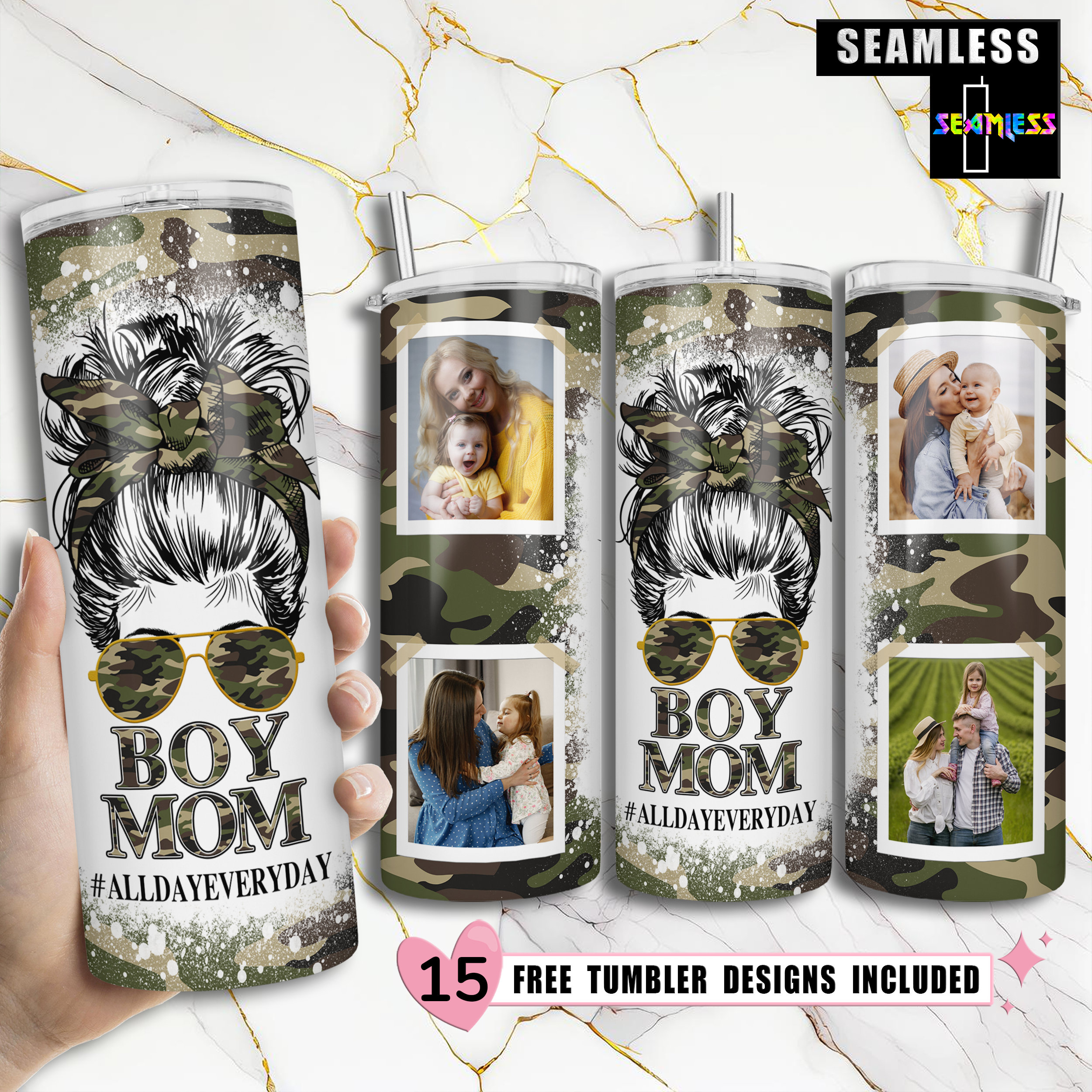 HOMISBES Boy Mom Tumbler - Mom of Boys Vacuum Insulated Stainless Steel  Travel Mug with Straw for Mo…See more HOMISBES Boy Mom Tumbler - Mom of  Boys