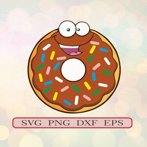 Donut svg, Donut Cut File, Doughnut SVG, Cake svg, Candy, Donut Cut File, Sprinkle Donut SVG file, Printable Donut, Vector, Circut cut files