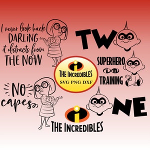 Incredibles SVG, The Incredibles cut file,The Incredibles printable Svg instant download for cricut or silhouette Cut File Digital