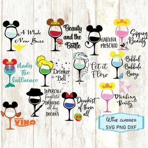 Prinzessin Weinglas SVG, Prinzessin Weinglas SVG, Prinzessinnen SVG, Prinzessin Weinglas Schnittdatei, Datei Silhouette, druckbare Datei, Clipart