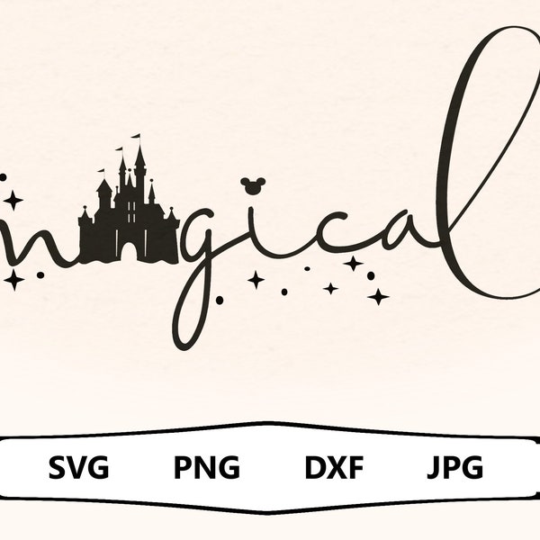 Svg magique, magique et fabuleux, voyage en famille chemise Svg, étincelle de fée, Svg poussière de lutin, fée clochette citation Svg, séjour magique Svg