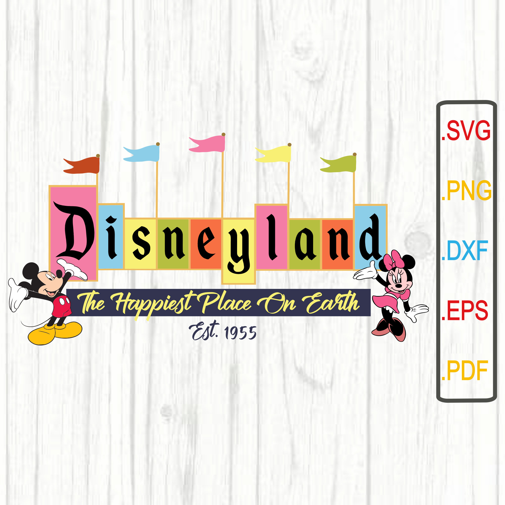 Custom Order Vintage Disneyland Svg Disneyworld Svg Png - Etsy Australia