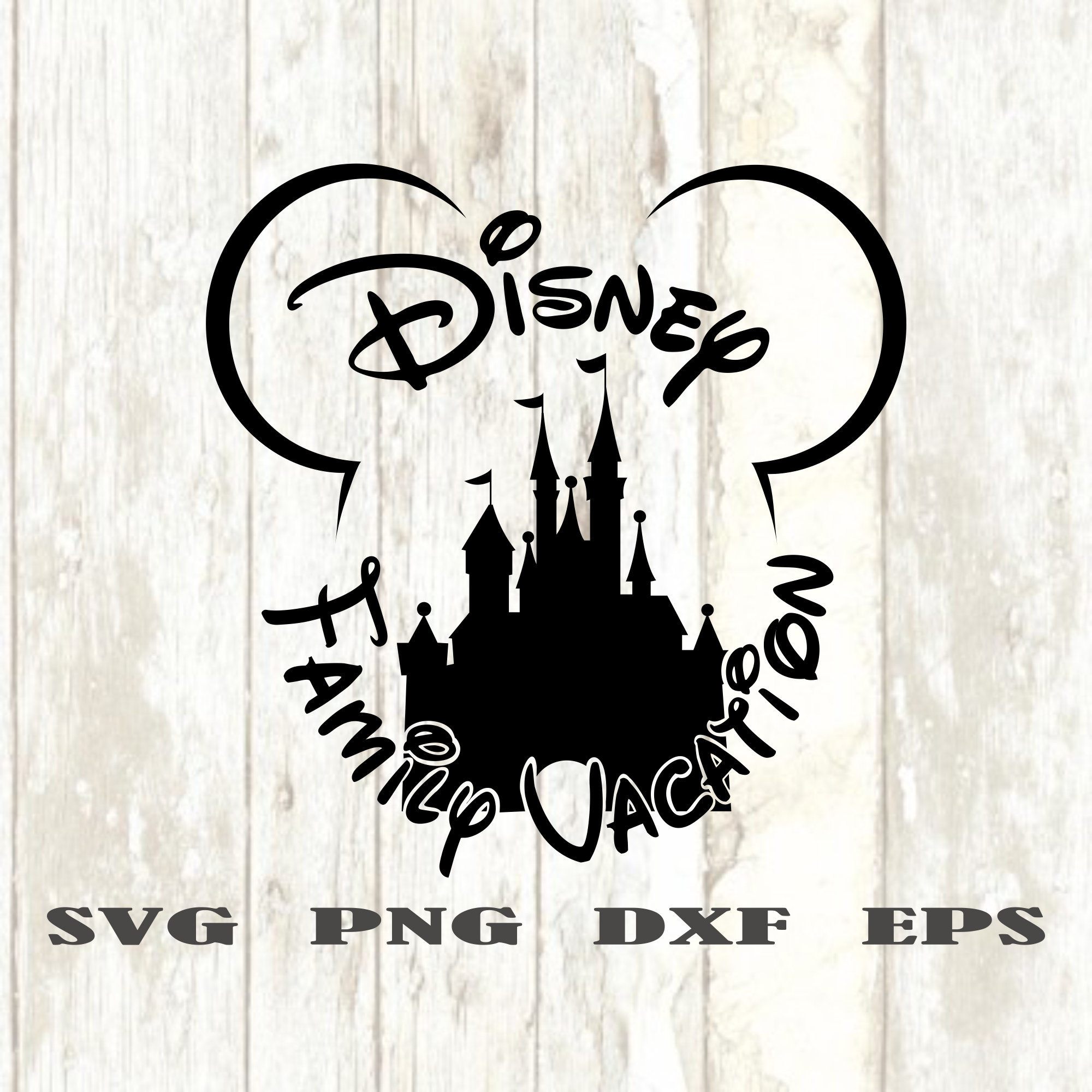 Family Vacation SVG DisneyFamily Vacation svg png dxf Etsy España