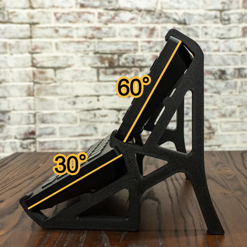 Streamdeck Stand Stand for Two “elgato STREAMDECK XL” Units Placed Vertically Side by ...