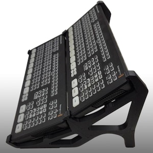 Combo Stand for &quot;Blackmagic Design ATEM Mini Extreme&quot; Series & Thin LCD Monitor