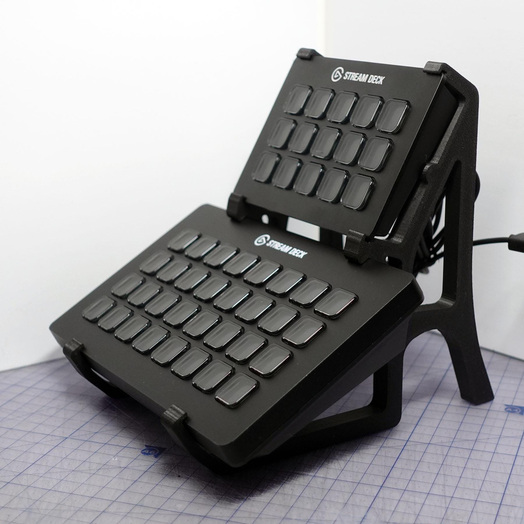 Elgato STREAMDECK 15キー+32キーXL」を縦置きにするための