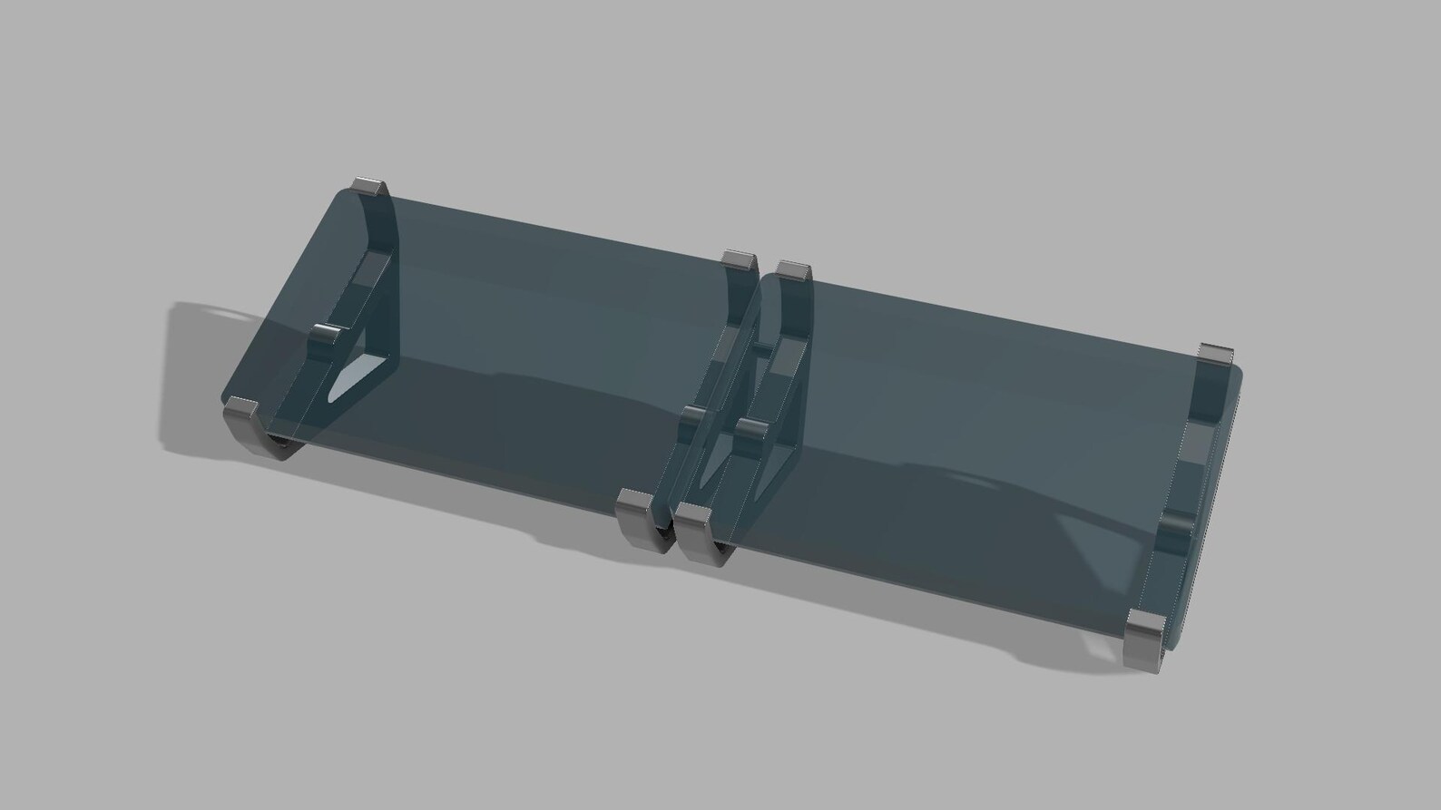 Stand for Two “elgato STREAMDECK XL” Units Placed Horizontal Side by ...