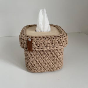 Porta pañuelos, funda lavable, funda para caja Cleenex, porta pañuelos vertical, decoración estilo granja.