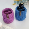 Soft eyeglass vertical holder stand 2 compartment (1 piece), bedside or desk organizer.
