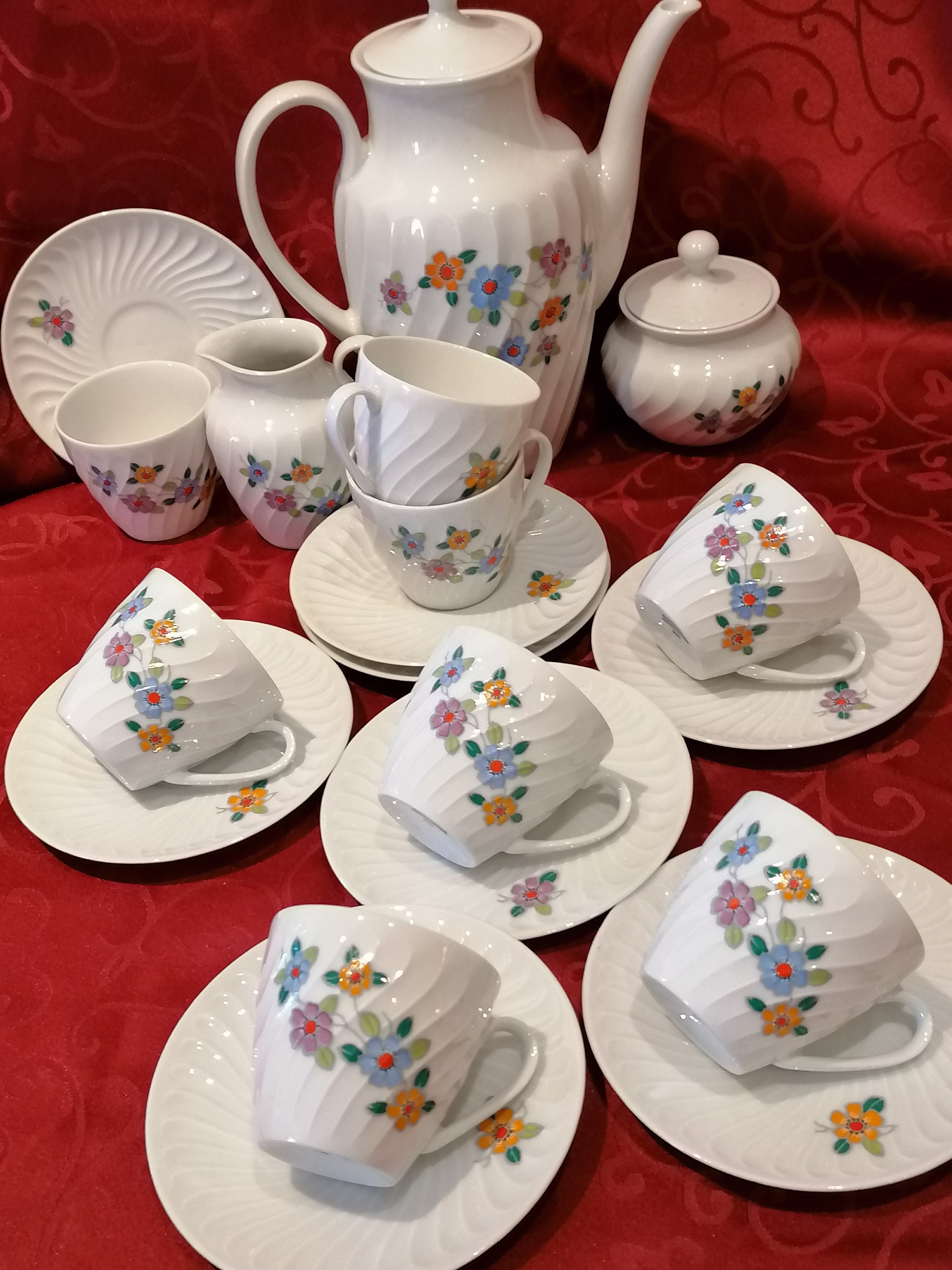 Service À Café Porcelain