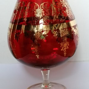 Murano blown vase / footed glass