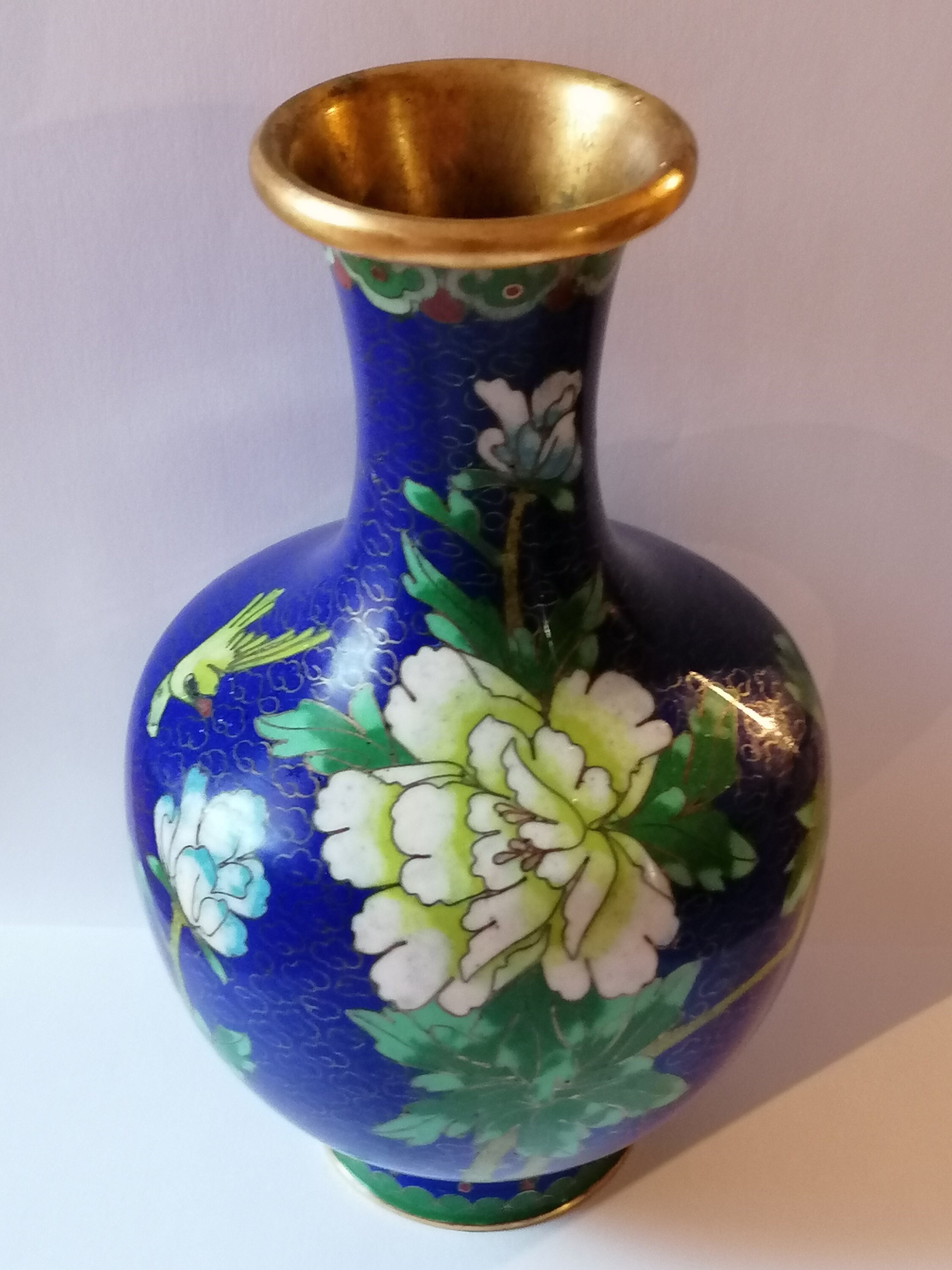 Vase Cloisonné Vintage