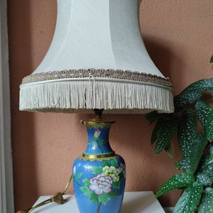 Vintage Cloisonne Table Lamp