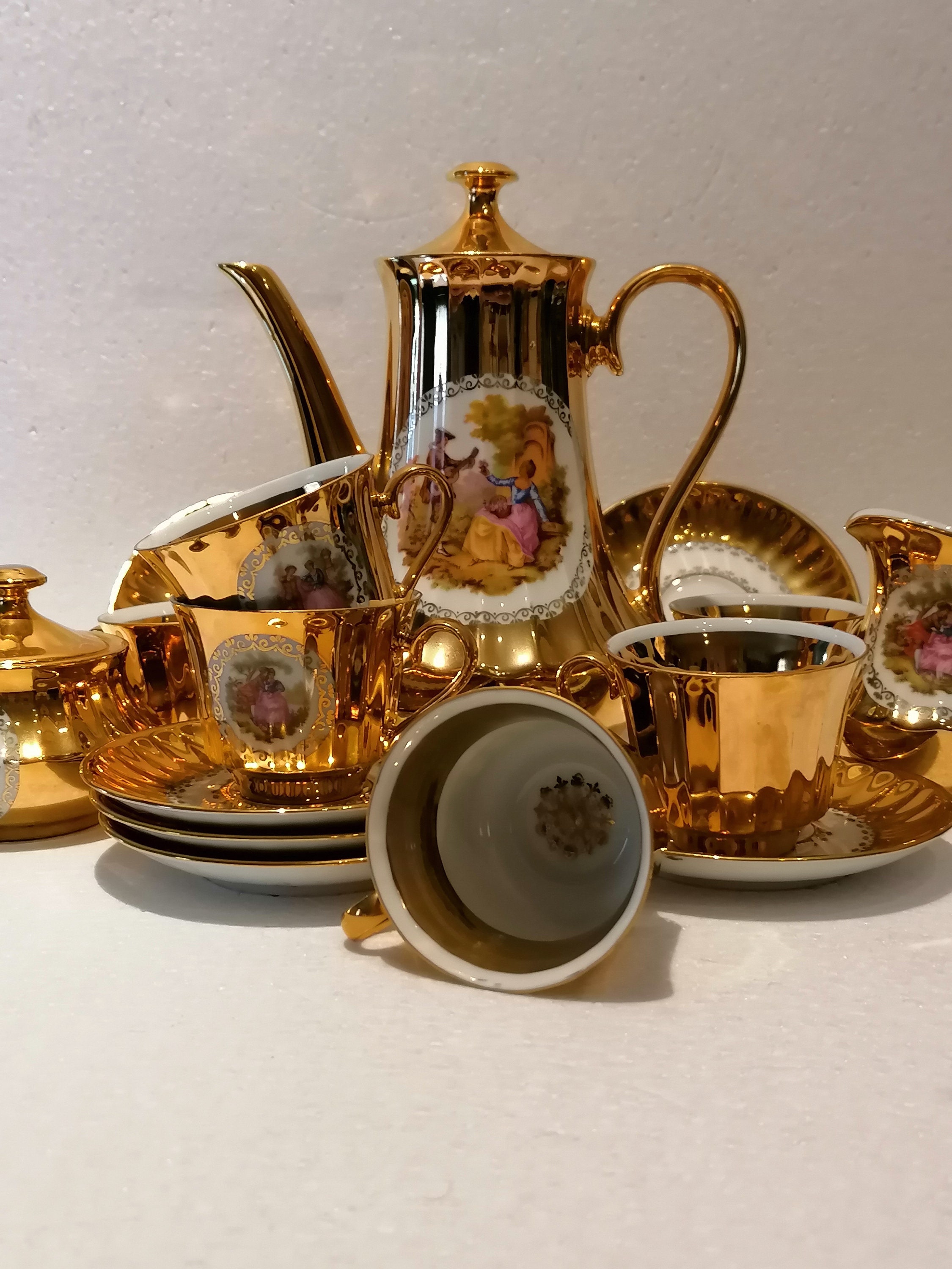 Service À Café Porcelain