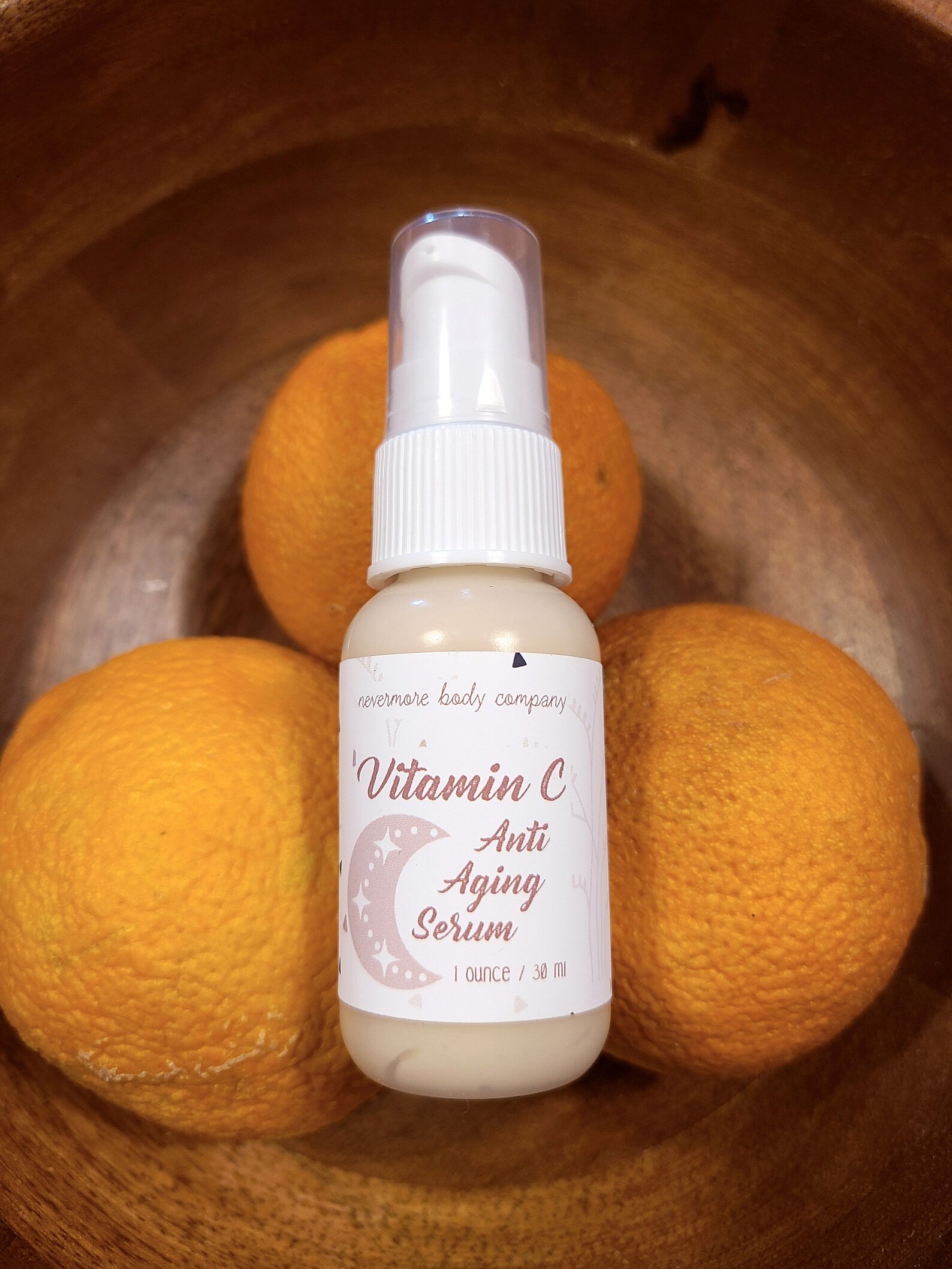 Vitamin C Facial Serum Rosehip Seed Oil Natural Skincare Etsy