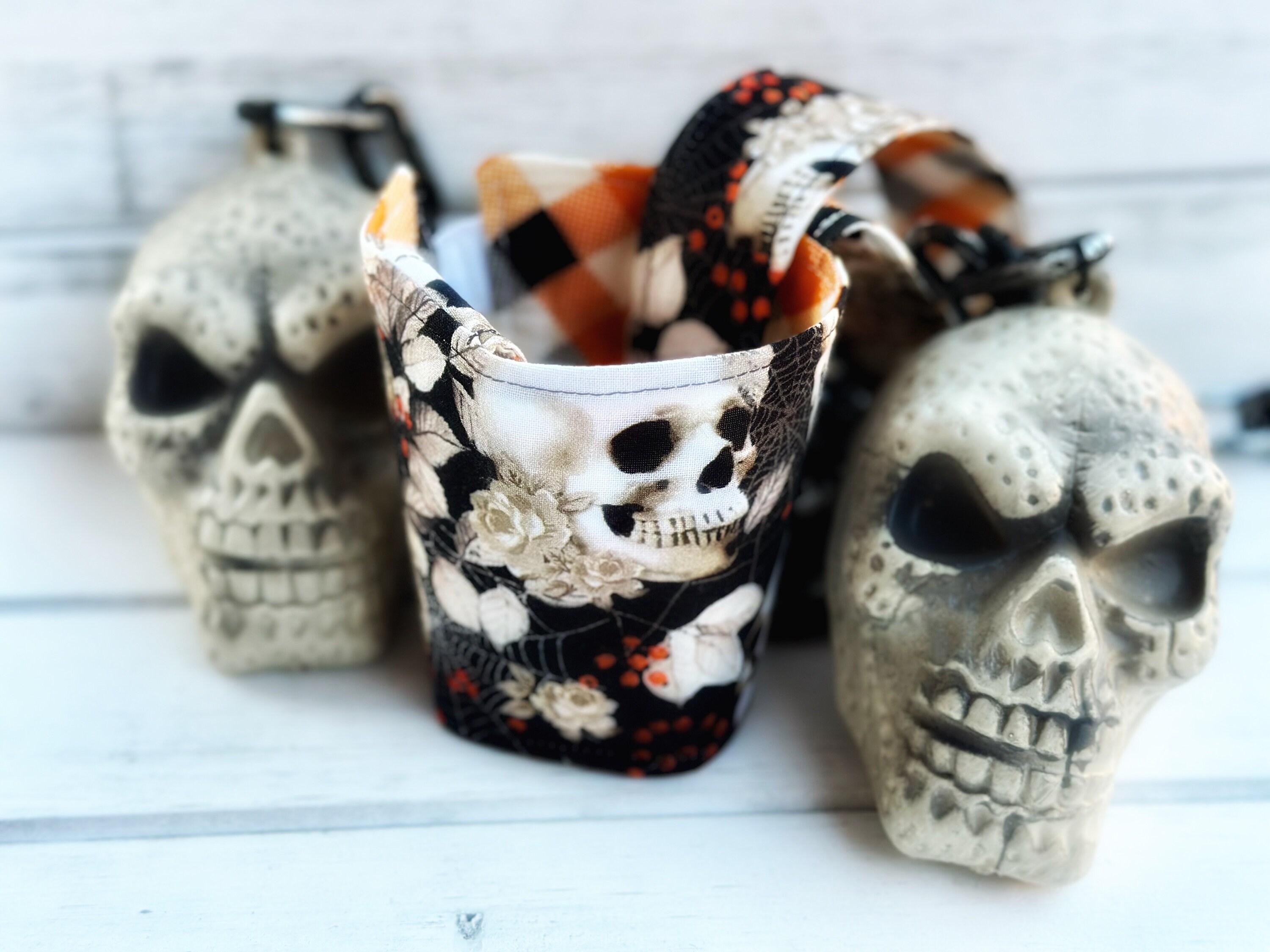 Cold Cup Holder Fabric Cup Cozy Boba Cup Holder Halloween Etsy