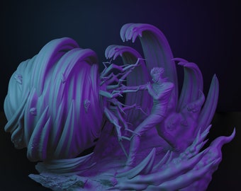 Gojo Figure (Jujutsu kaisen) STL 3D FILE