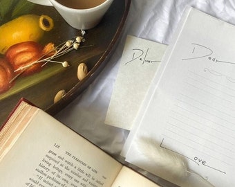Briefpapierset romantische brieven