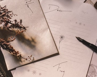 Kalligrafie briefpapier set
