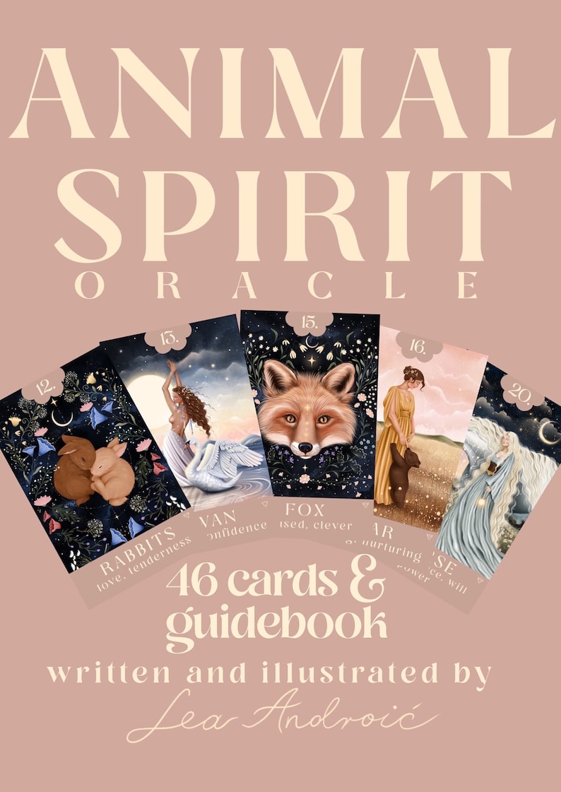 PREORDER Animal Spirit Oracle Deck image 7
