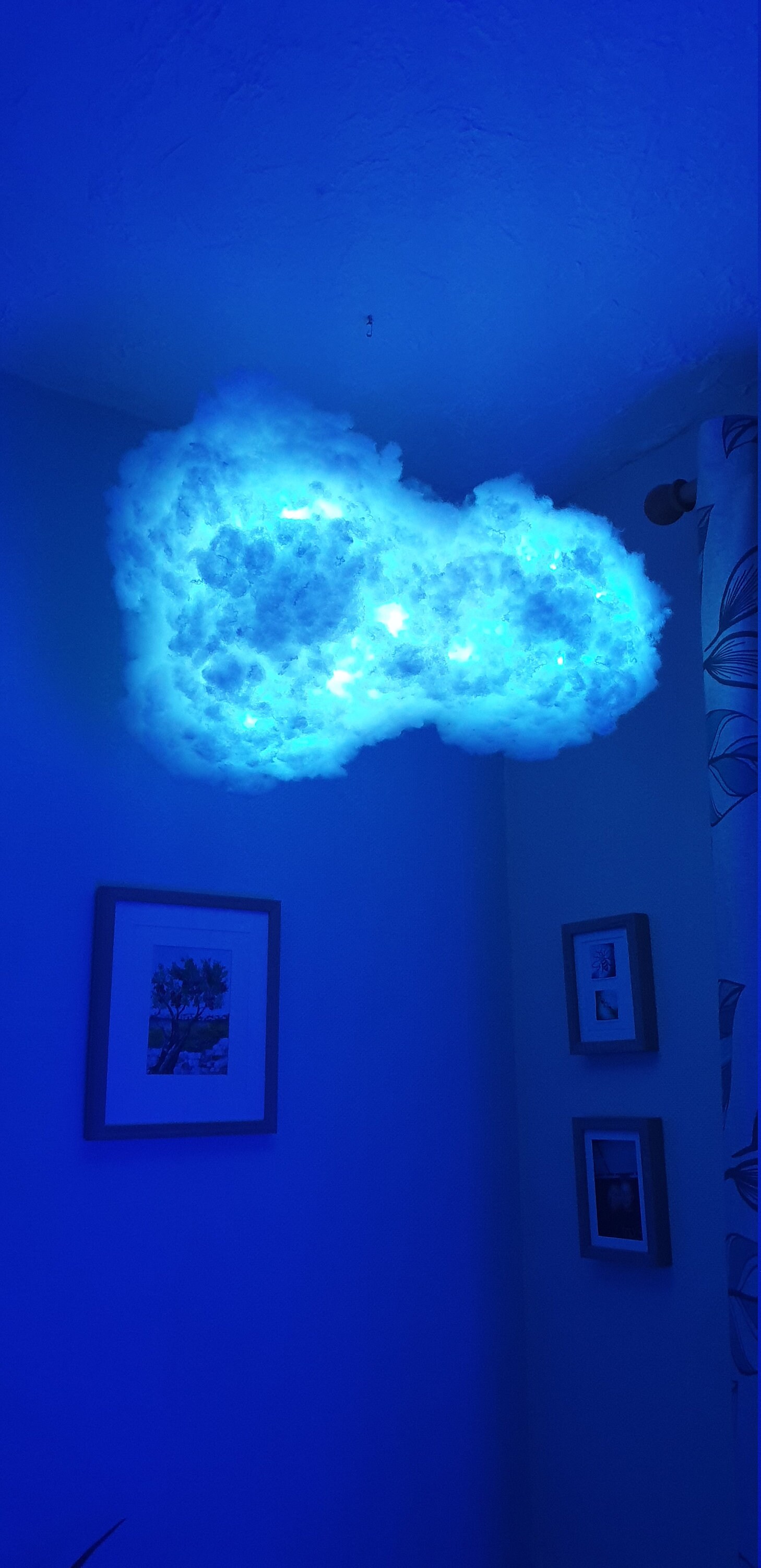 Handmade Cloud lightHanging floating Cloud lamp led cloud Etsy