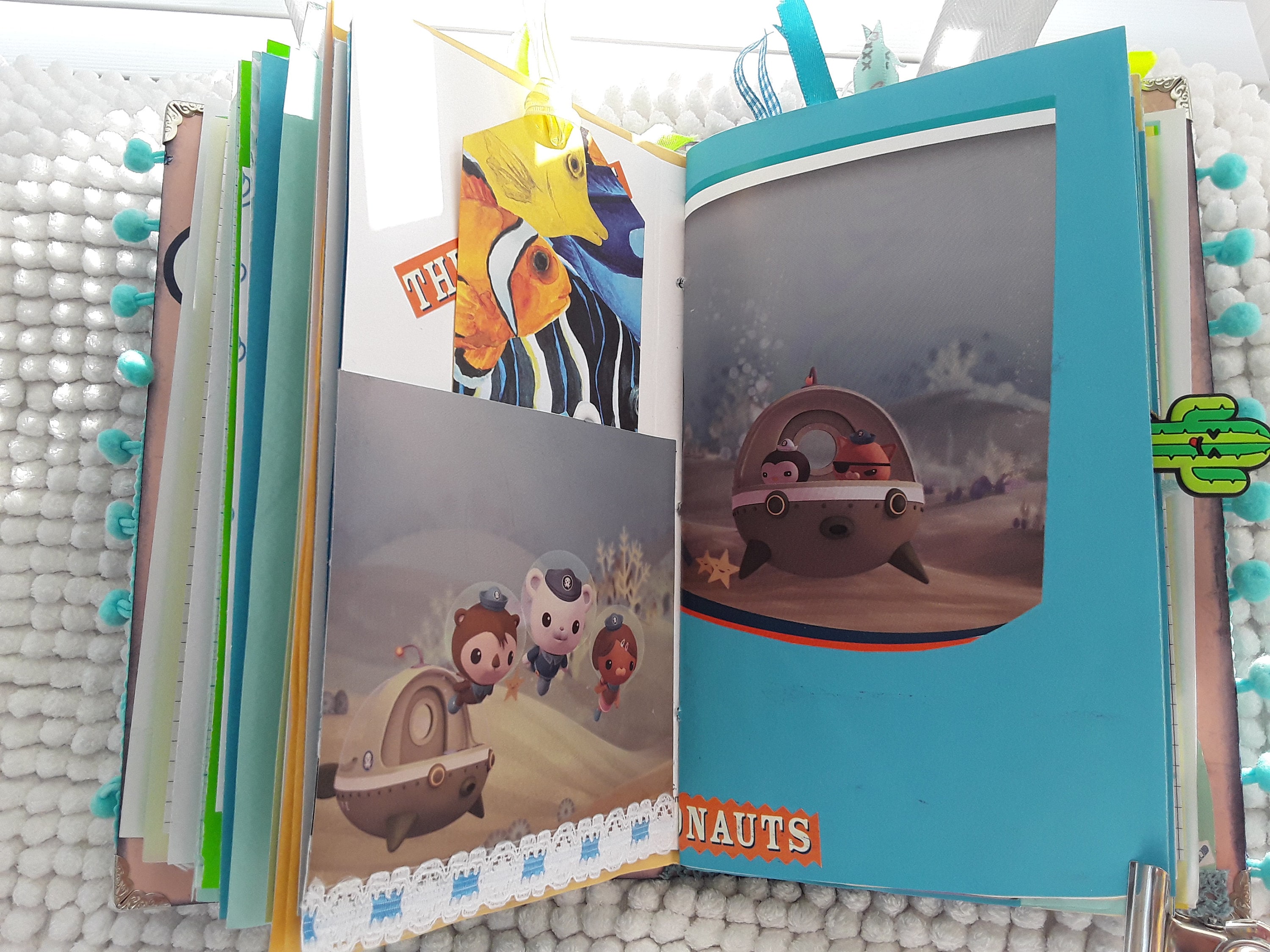 Octonauts Notebook Handmade Octonauts Junk Journal - Etsy