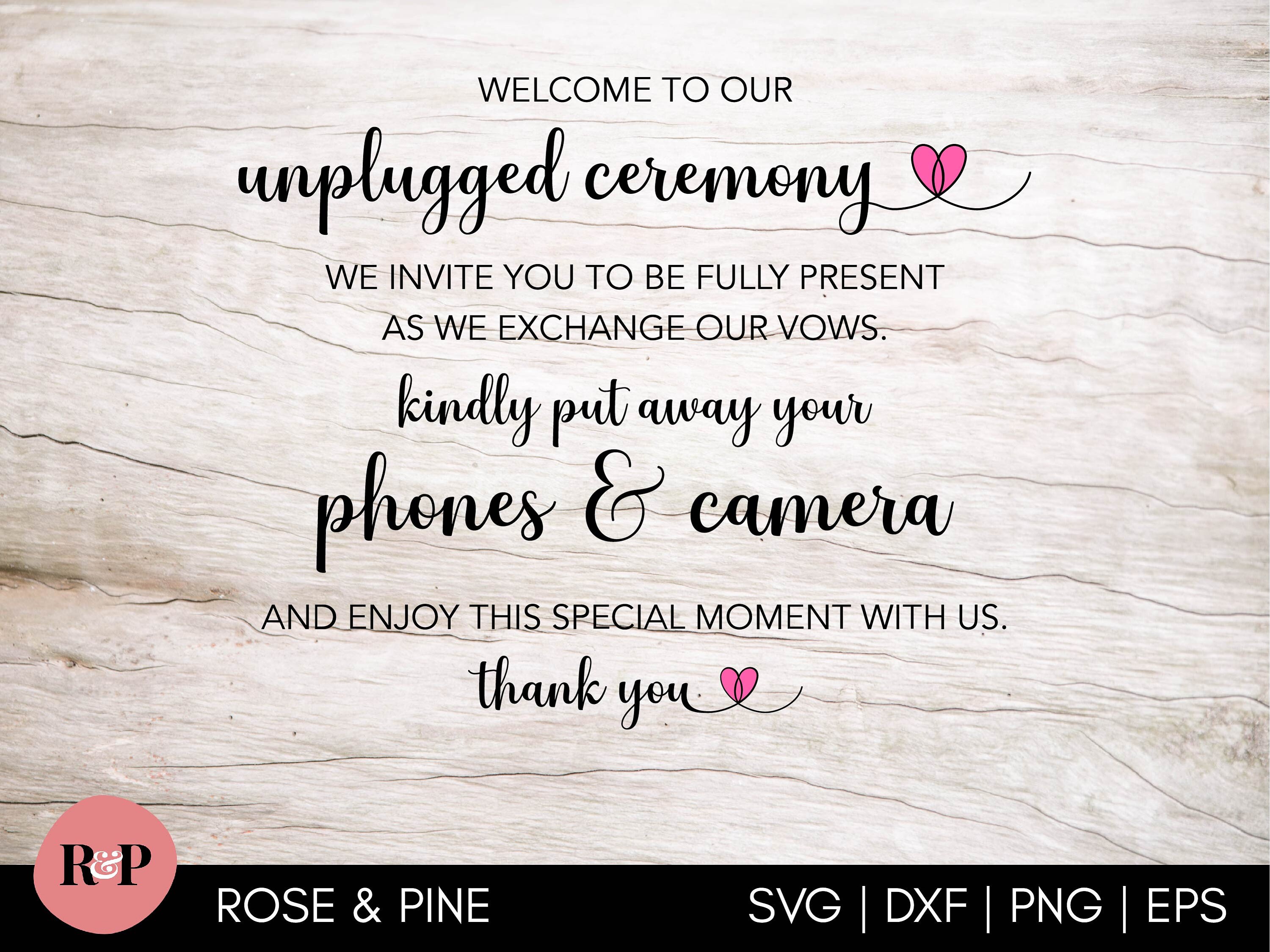 Free Free Unplugged Wedding Svg 336 SVG PNG EPS DXF File
