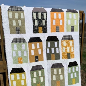 House quilt - The Street Where I Live