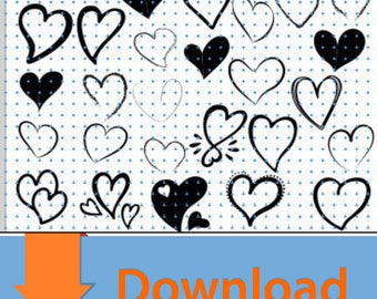 Hearts / Heart / Download / SVG / hearts bundle / Hearts Set