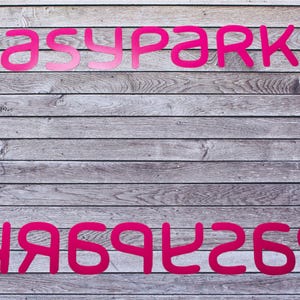 Inside & Outside EasyPark Sticker - Parking App Solution Sticker - EasyPark Parking Sticker - EasyPark App Accessory