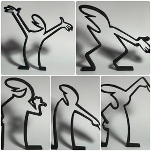 La Linea Meckermänchen | 10 cm | to stand | 6 versions available