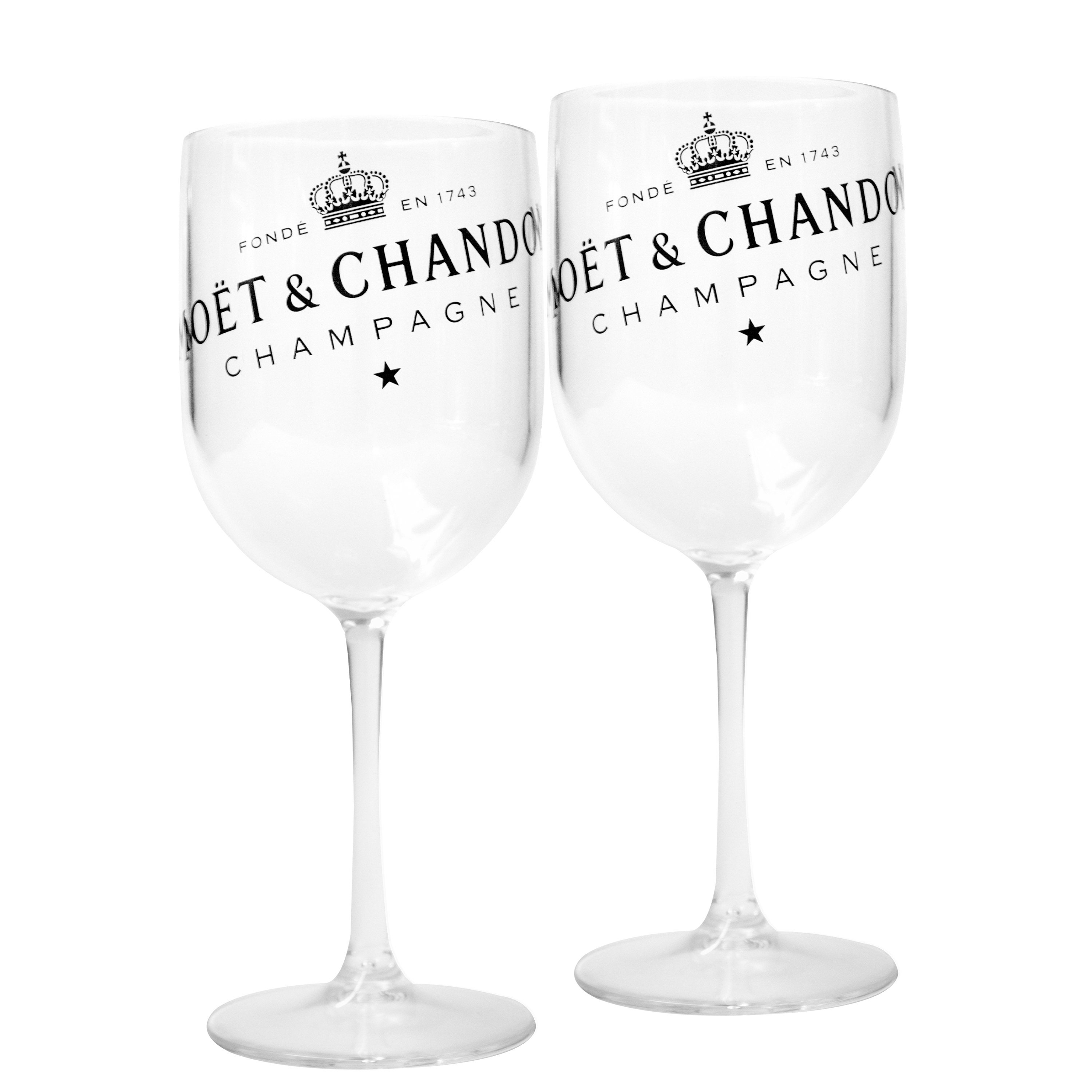 Moet & Chandon Ice Imperial Acrylic Champagne Glasses with Etsy